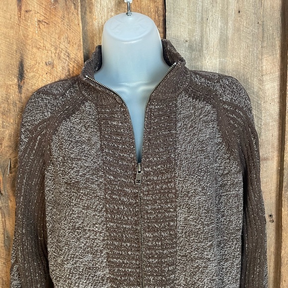 Bianca Nygard Brown Knit Cardigan- size medium - Picture 2 of 11